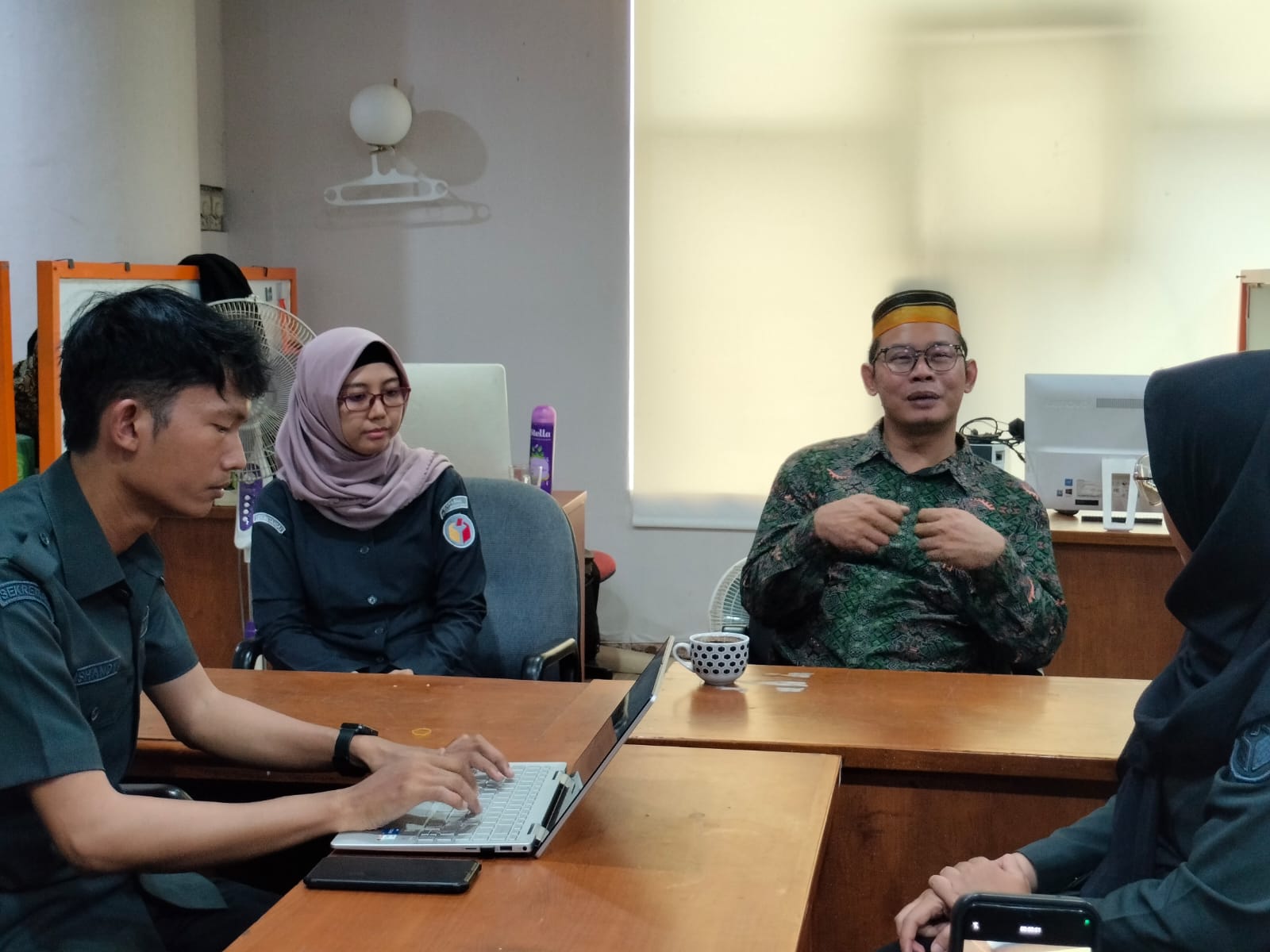 Quin Pegagan dalam penyampaiannya