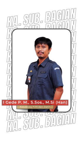 Kasubbag P2H dan Datin