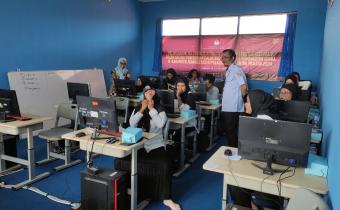 pengawasan rekrutmen PPS Kelurahan Pulau Kelapa